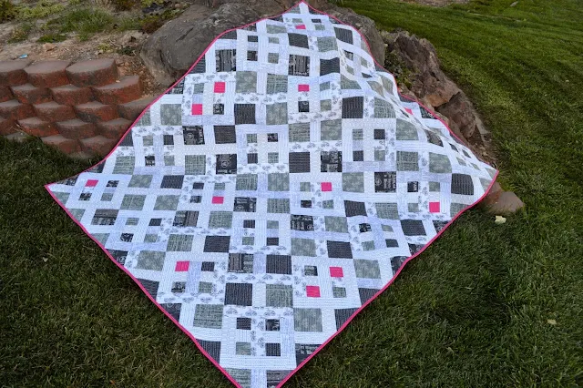 out for a stroll quilt