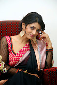 Nidhi Natuiyal Glamorous Photos in Saree-thumbnail-11