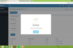 Codeigniter 3 - Download CRUD Full Ajax With Jquery - Tanpa Reload Halaman