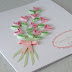 Home made flowers greetings cards designs ideas.