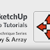 33-SketchUp Training Series: Copies and Arrays