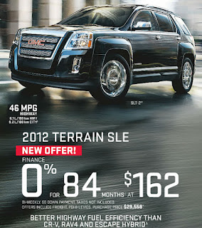 2012 Terrain SLE