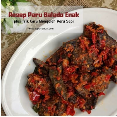 resep paru balado