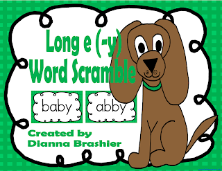 https://www.teacherspayteachers.com/Product/Long-e-y-ey-and-y-Word-Scramble-3373675