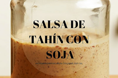 Salsa de Tahín con Soja