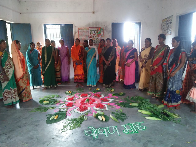  मुखिया उम्मीदवार प्रतिमा देवी लावालौग एवं अपना पंचायत मैं पोषण दिवस मनाई-Report Chandan Kumar