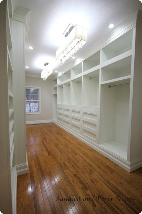 master closet built ins