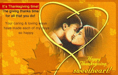 Romantic Thanksgiving Cards