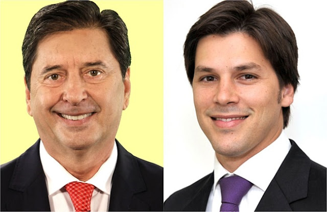 Maguito Vilela e Daniel Vilela (PMDB-GO)