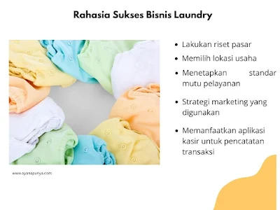 rahasia sukses bisnis laundry