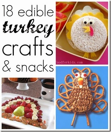 18 Turkey Snacks for Kids #yummy #thanskgiving #preschool
