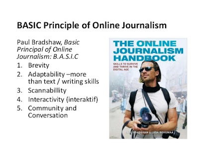 Prinsip Dasar Jurnalistik Online  