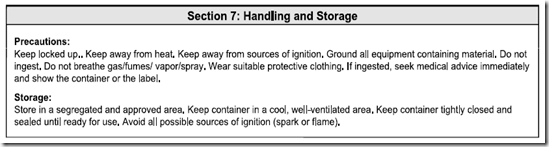 MSDS_ANSI_Section_7