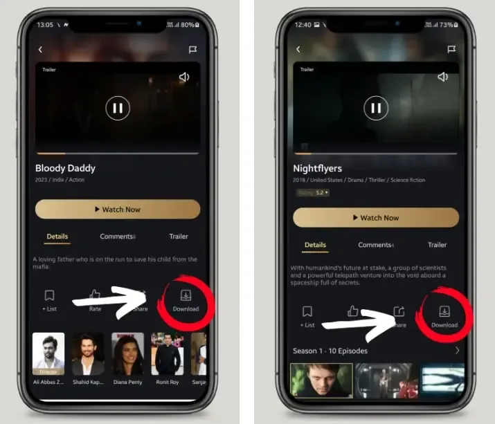 How to download movies through Castle APP