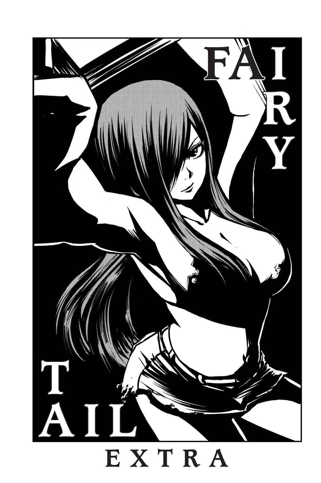 Erza Scarlet in Fairy Tail Manga Volume and Chapter Covers