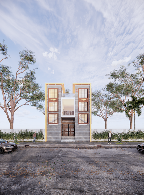 BEST Front Elevation 26x34 House Design | BEST SMALL HOUSE