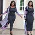 Curvy Mercy Johnson Looks Hawt In A Black Skin-tight Gown As She Prepares To Storm Harbour Bay Hotel Tonight (Photo)