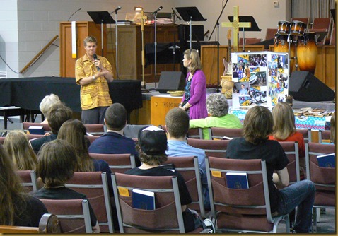 Birmingham - presenting to youth
