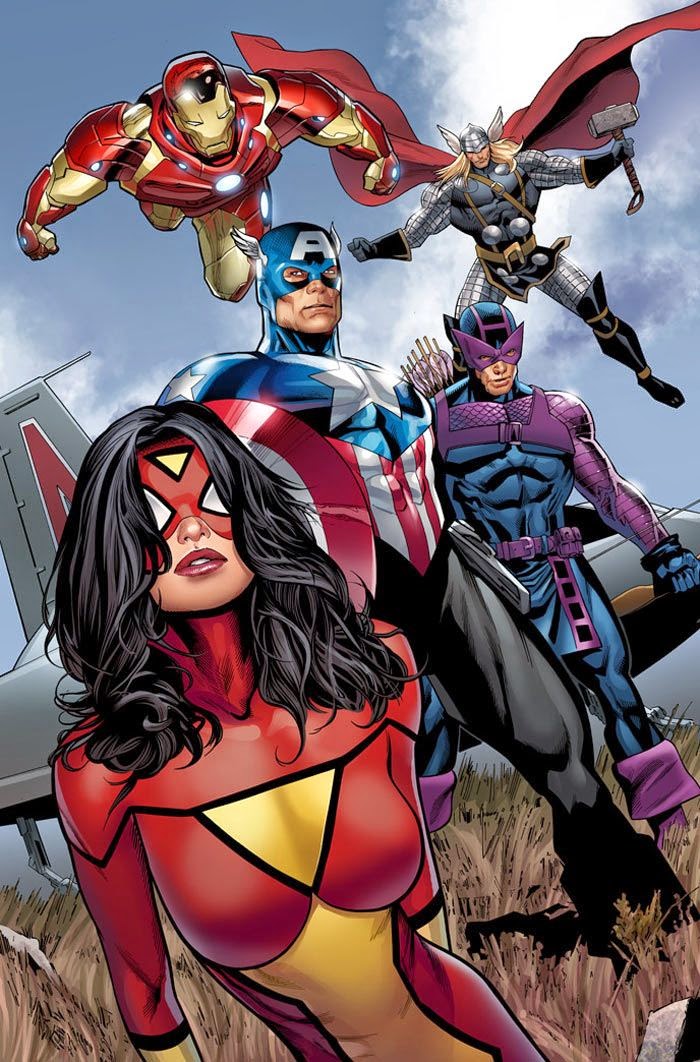 Spider-Woman Fictional Character (Marvel Comics), Team of Avengers