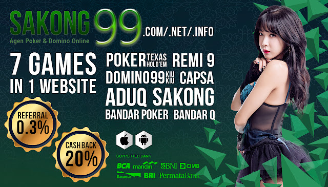 Agen Judi Sakong Online Terpercaya