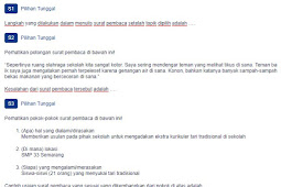 Contoh Soal Menulis Surat Pembaca