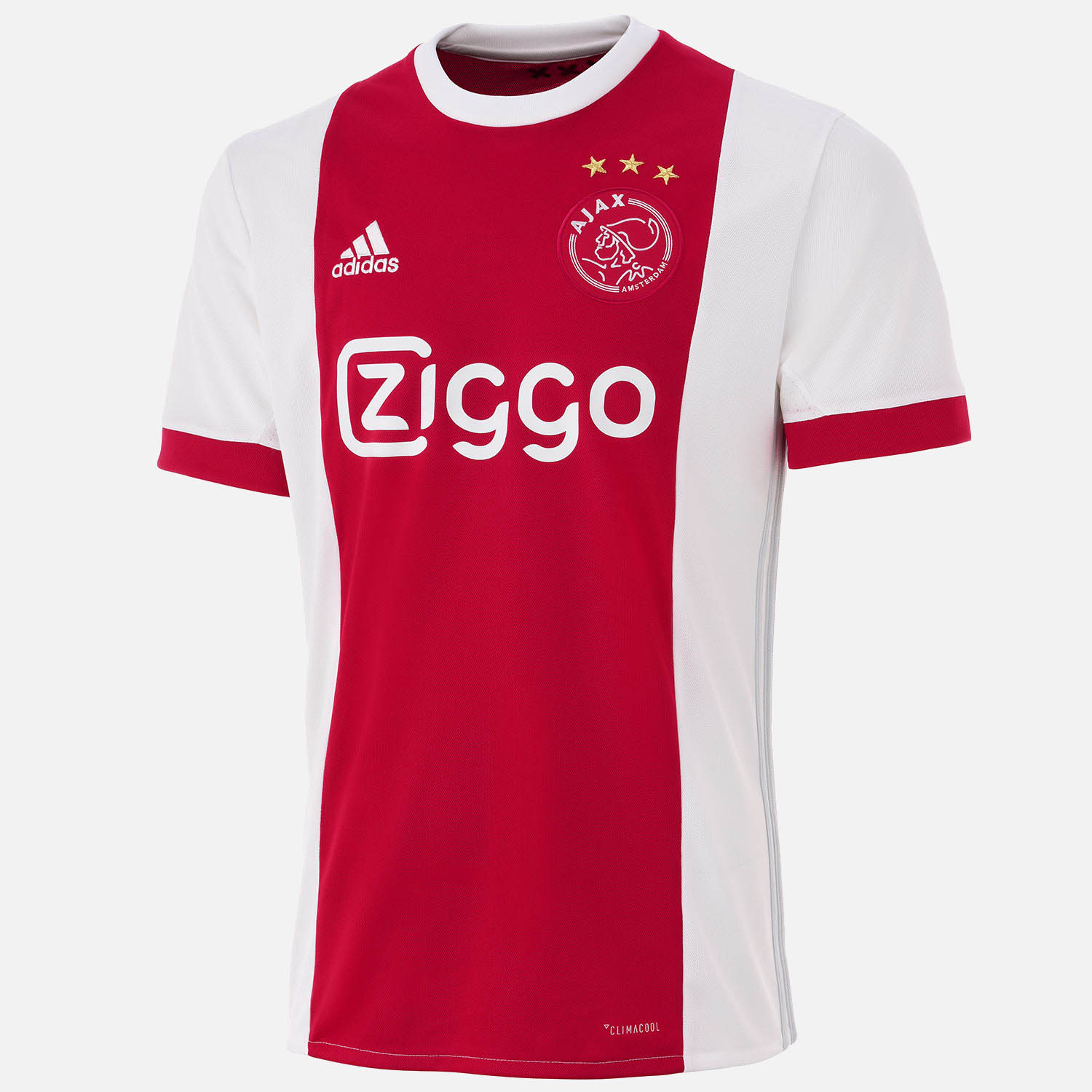 El uniforme de local del Ajax con la característico diseño ...