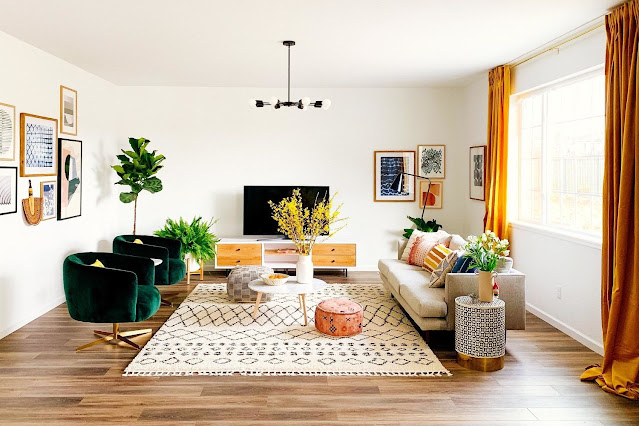 living room decor ideas with plants