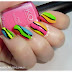 Neon Swirls