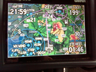 N631S wx situation at 2159Z on 07-17-09