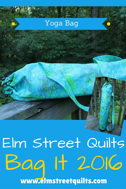 Elm Street Quilts Yoga Mat tutorial