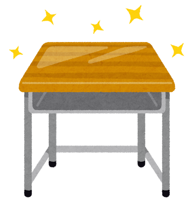 学校の机のイラスト きれいな机 かわいいフリー素材集 いらすとや 学校の机のイラスト きれいな机 かわいいフリー素材集 いらすとや