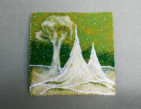 The best ideas for card embroidery art landscape inspiration hobby creative