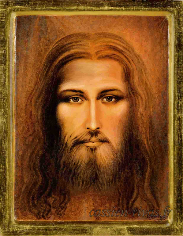 portrait de jésus christ. saint suaire