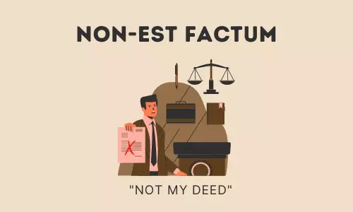 non-est factum mistake in contract law