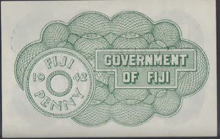 Fiji 1 Penny 1942 P# 47