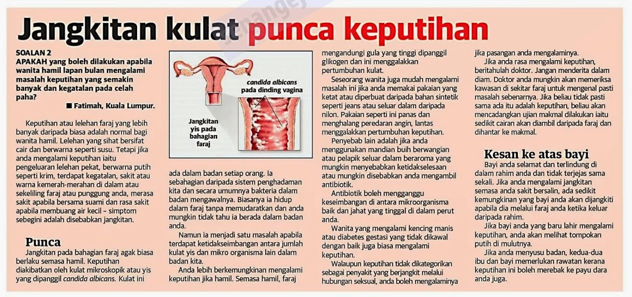 Keputihan semasa mengandung - Dunia Wanita - Wanita 