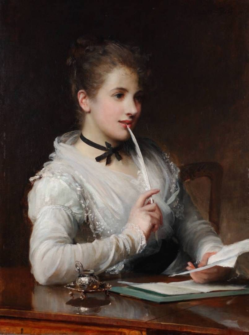 Samuel Luke Fildes The Love Letter