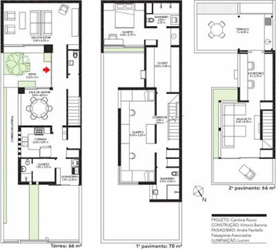 Desain denah rumah minimalis dengan lebar 6 meter