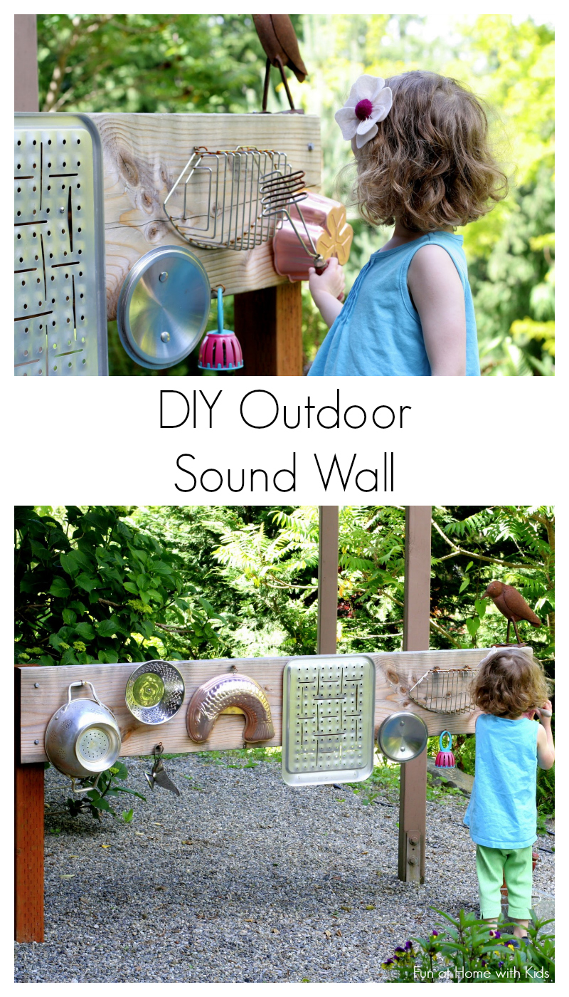 Backyard Design: DIY Outdoor Sound Wall/Music Station