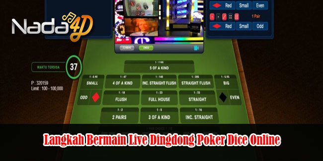 Langkah Bermain Live Dingdong Poker Dice Online