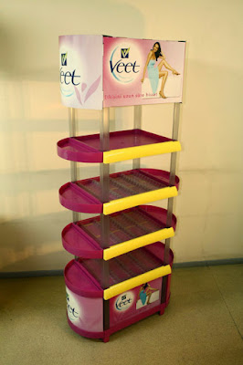 Veet plastik stand