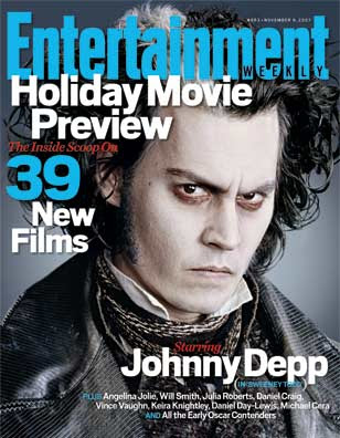 Johnny Depp Magazine Cover