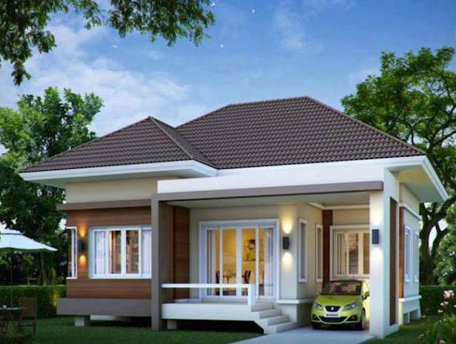 model teras rumah mewah terbaru