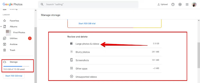 How to free up space in Google Drive