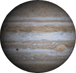 Planet Terbesar di tata surya adalah Jupiter