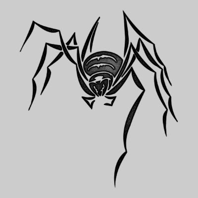 You can DOWNLOAD this Spider Tattoo Design - TATRSP22