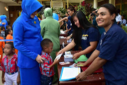 Puluhan Siswa TK Hang Tuah Jayapura Diajar Budaya Gemar Menabung