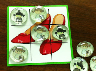 wizard of oz tic tac toe party game