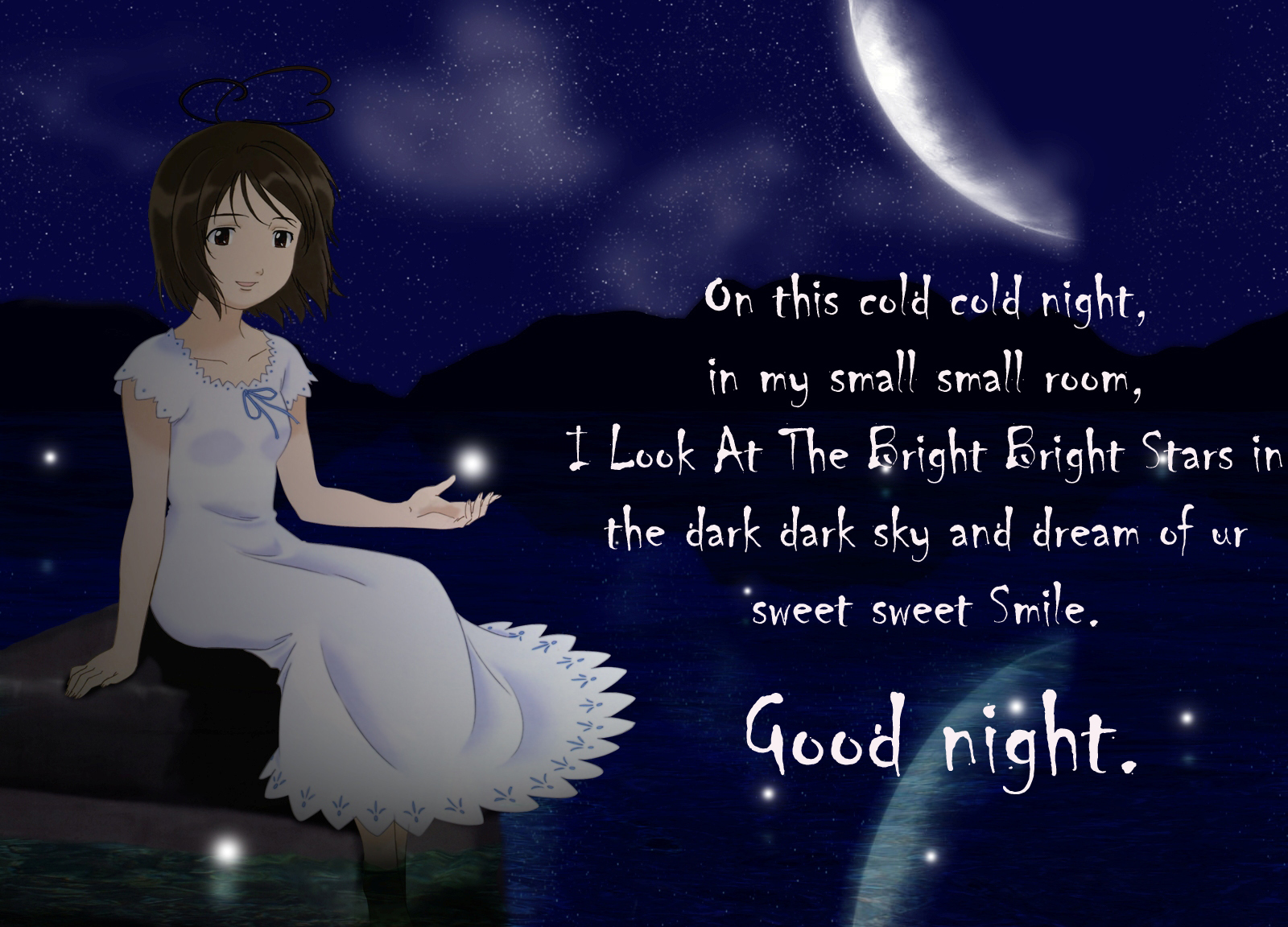 Good Night Wishes Messages Cards, SMS Images - Festival Chaska