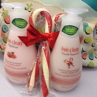 Live Clean Vanilla Peppermint & Holly Berry Moisturizing Hand Soap